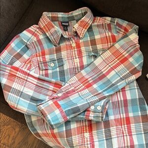Patagonia Multicolor Plaid Button-Down Shirt 100% Organic Cotton